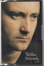 Phil Collins ...but Seriously cassette UK Virgin 1989 cassette TCV2620