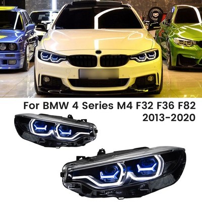 LED Scheinwerfer Set Für BMW 4er F32 F36 F82 2013-20 Dynamischer Links & Rechts
