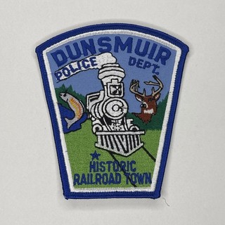 Dunsmuir California Police Department Patch