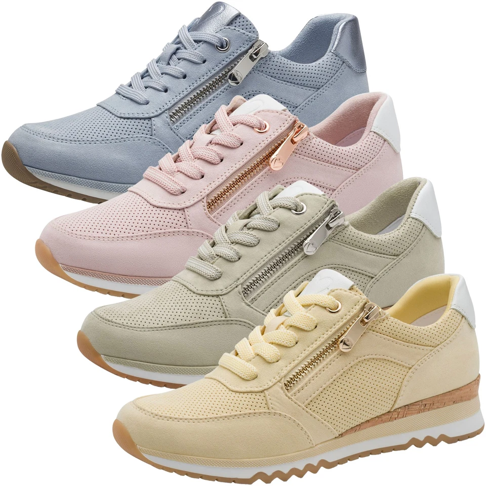MARCO TOZZI Damen Sneaker Slipper mit Reißverschluss lose Einlagen 2-23781-41 - Bild 1 von 1
