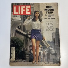 Vtg Life Magazine AUGUST 22, 1969 The Young New York Look Fashion Coca Cola 