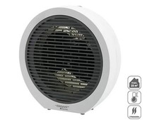 Stufetta Globale, 1.000 W - 2.000 W, Potenza Di Riscaldamento: 25 M², Grigio - A