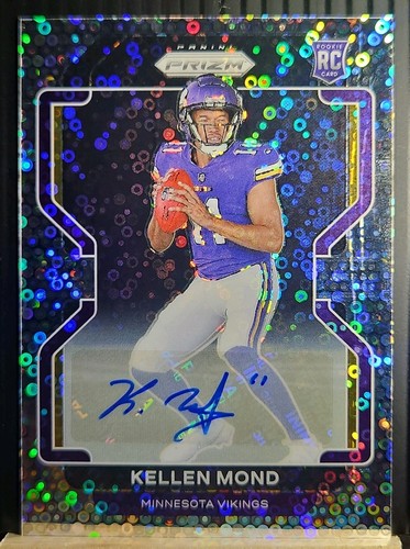 Kellen Mond [Autograph Prizm] #351 2021 Panini Prizm No Huddle card