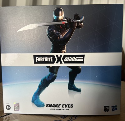 Hasbro Pulse Exclusive Fortnite X G.I. Joe  Snake Eyes Zero Point 6'' (NOT MINT)