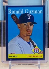 2019 Topps Archives Ronald Guzman 1958 Design Purple 146/175 #80