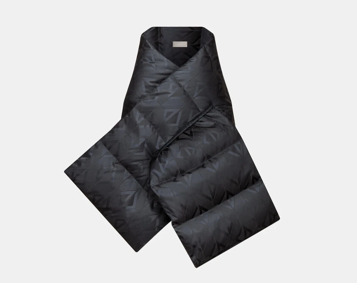Dior   Foulard tampon   Logo CD diamant noir monogramme matelassé / capsule ski