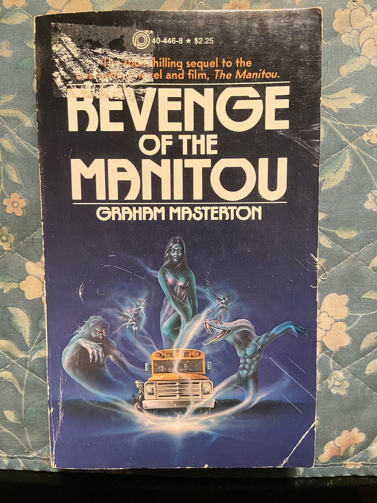 Revenge Of The Manitou by Graham Masterton Paperback FIRST PRINTING