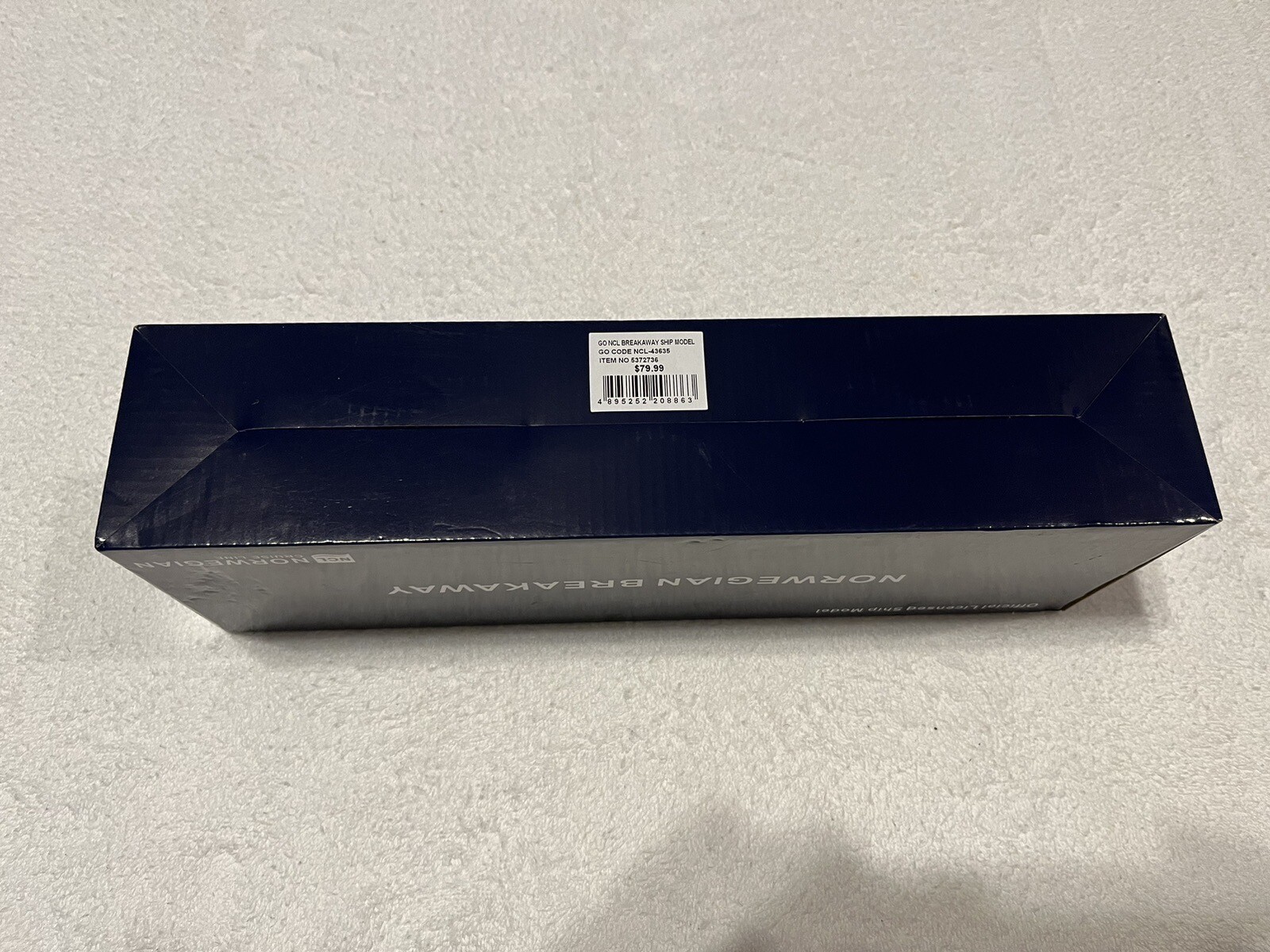 Brand New in Box Norwegian Breakaway Resin Model Cruise Ship Rare Mint