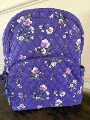 Vera Bradley  Essential  Backpack Wild Roses   NWT
