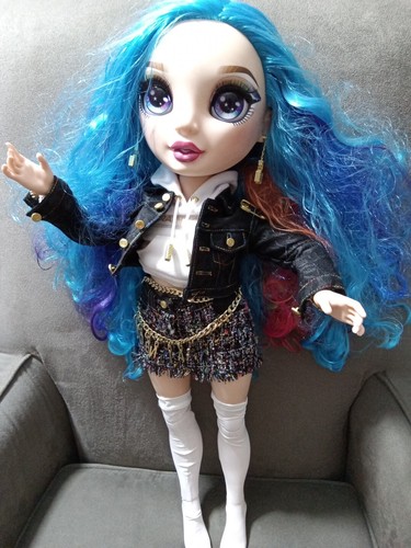MGA 2021 Rainbow High Large 24" Fashion Doll Amaya Raine My Runway Friend - Bild 2 von 15