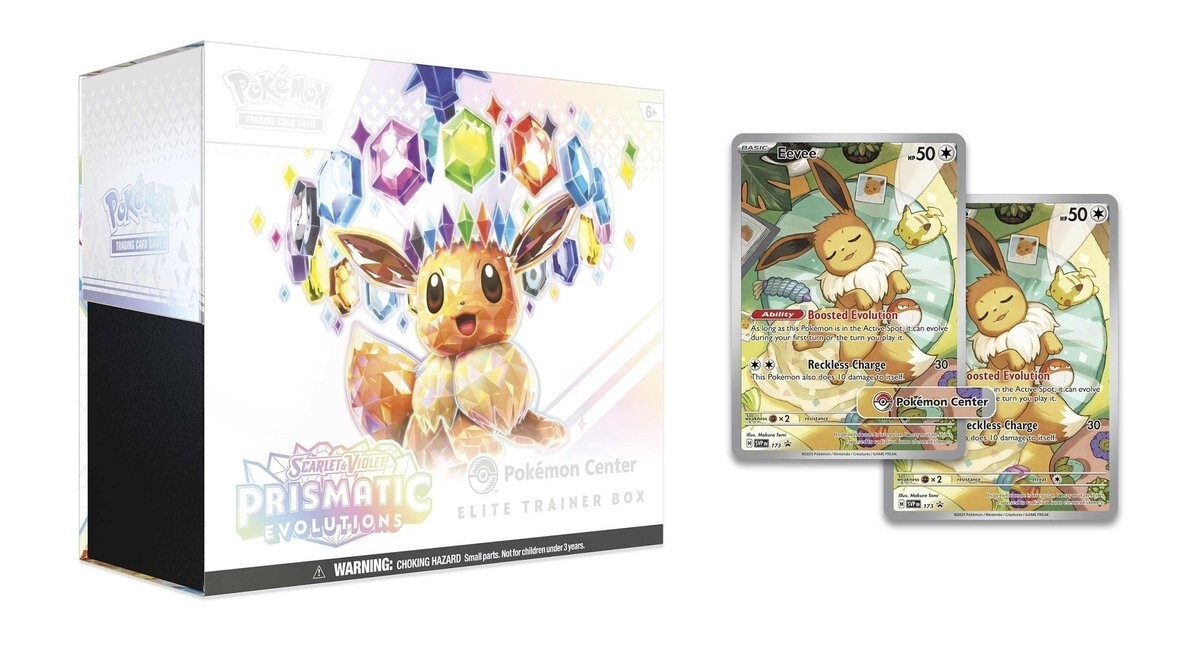 ポケモンセンター限定版 Prismatic Evolutions ETB Pokémon TCG: Scarlet & Violet—Prismatic Evolutions Elite