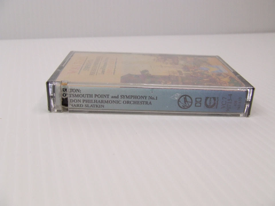 William Walton - Symphony No. 1, Portsmouth Point Overture (Cassette) - Image 4 of 4