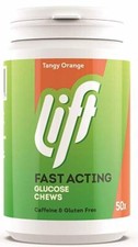 Lift Fast Acting Tangy Orange Energy Glucose Chewable Tablet 50, 200g