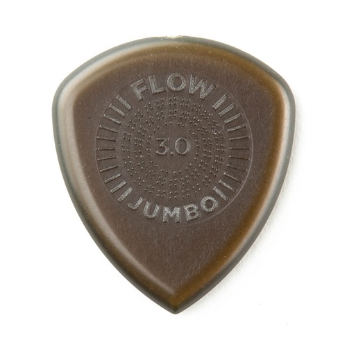 Paquete de 3 púas de guitarra Dunlop JUMBO FLOW estándar Primetone 3,0 mm - Imagen 5 de 7