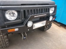 Paraurti Samurai Santana Sj 410-413 grezzo con BullBar In Lamiera