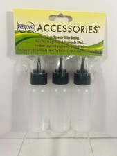 Americana DecoArt Squeeze Writer Bottles - 3 pack - 2 Ounce - Brand New