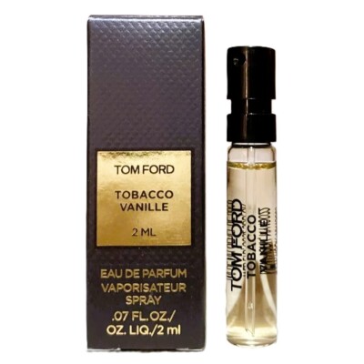 Tom Ford Tobacco Vanille Eau De Parfum EDP 0.07oz/2ml Sample Spray New in  Box