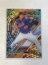 2017 Topps High Tek 1B Blackout Parallel Jacob deGrom #HT-JDE