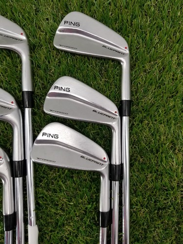 PING BLUEPRINT IRON SET 4-PW (NO 7I) XSTIFF TT DYN.GOLD TI X100 RED DOT FAIR - Picture 2 of 9
