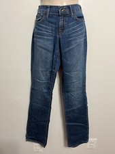 Lucky Brand Classic Rider Straight Leg Blue Jeans Denim Pants Size 0/25 Long