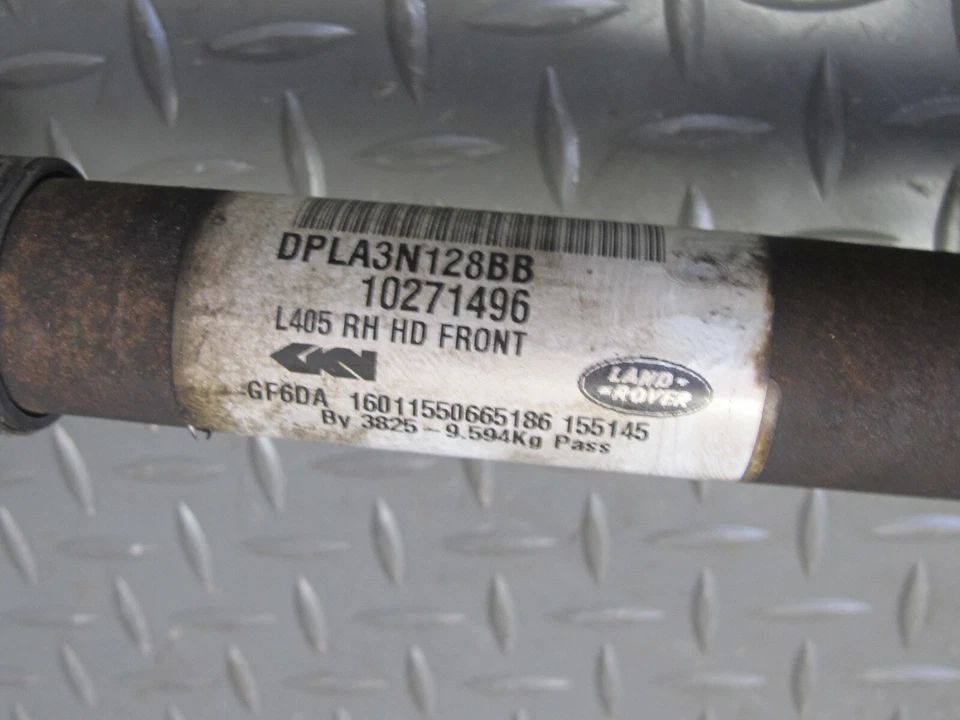 Land Range Rover L405 2013-2022 5,0 L 4x4 suspensión delantera derecha eje eje Foto 3 de 4