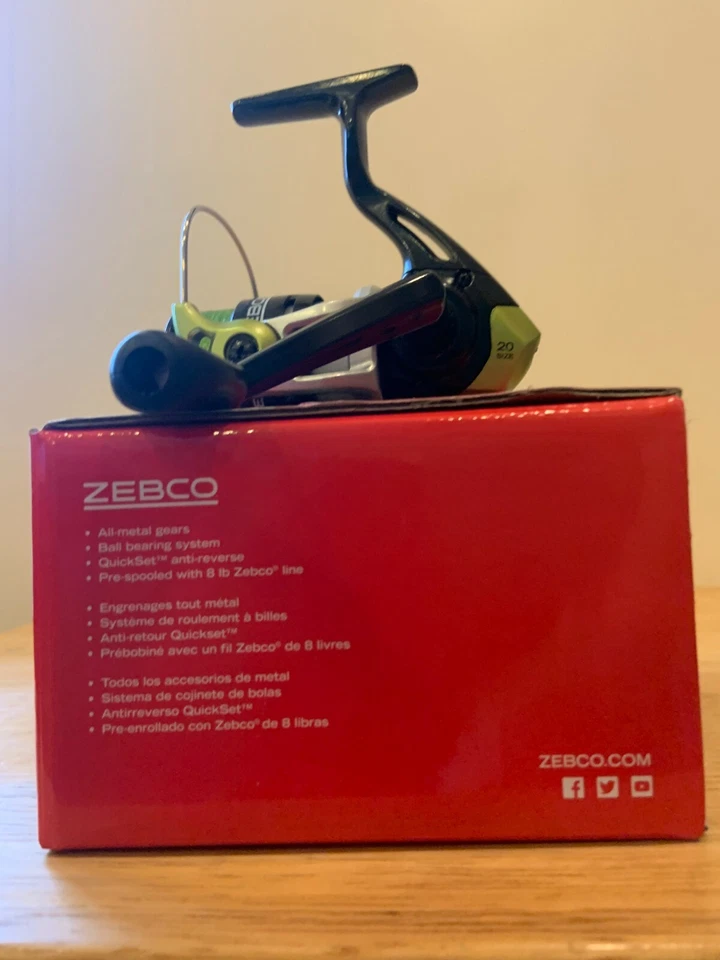 CARRETE GIRATORIO ZEBCO STINGER TALLA 20 Foto 2 de 3