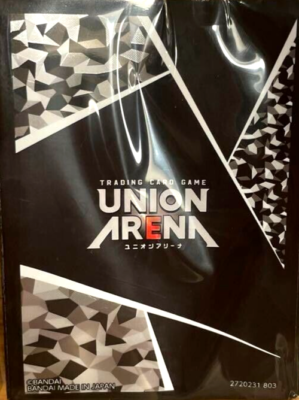 60 Deck Official Card Sleeves UNION ARENA Standard Black TCG Japan /A2 |  eBay