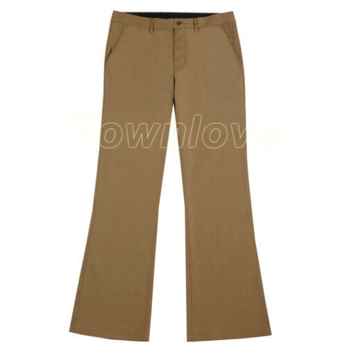 パンツ 70s vintage farah usa made flare slacks Mens Wide Leg Flared Trousers Bell Bottoms Bootcut Dress