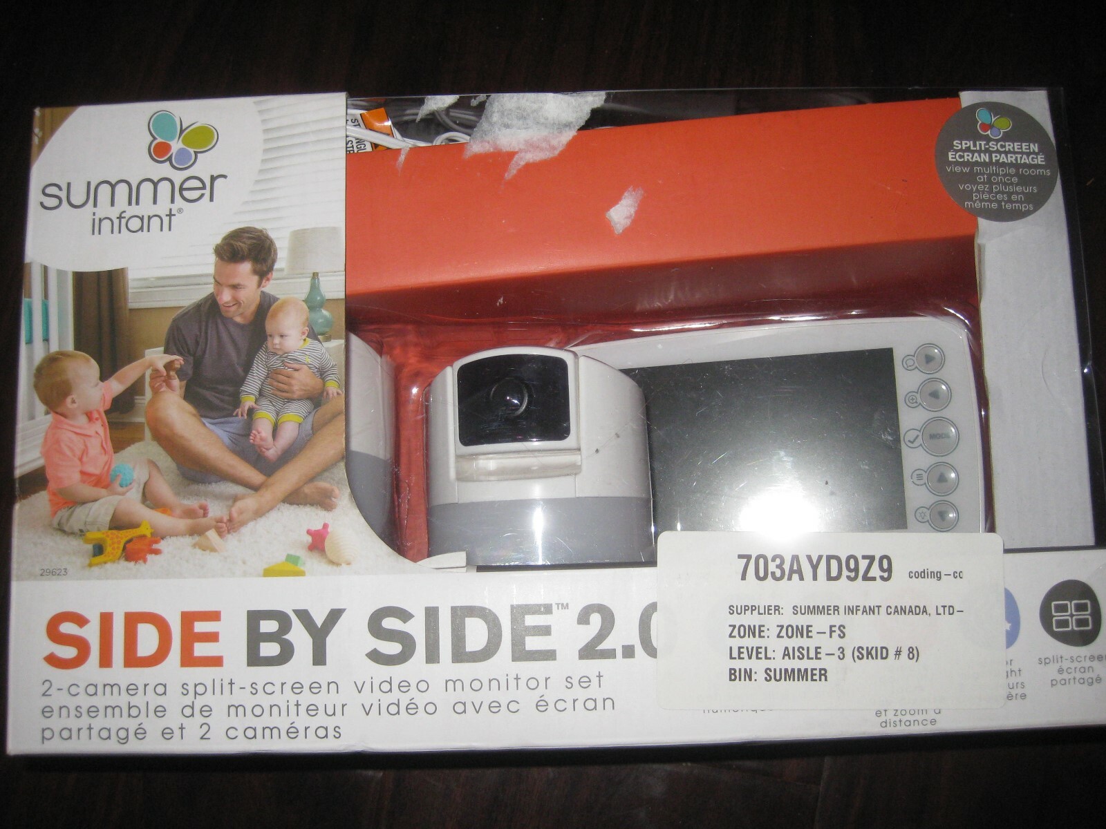 summer infant side by side 2.0 monitor only