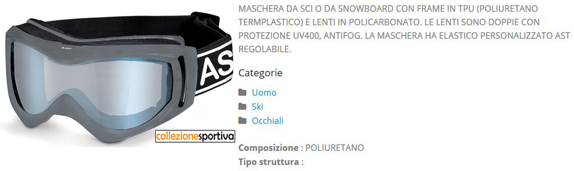Zeiss Maschere Da Sci Offerte Zeiss Maschera Sci Graduata Maschera