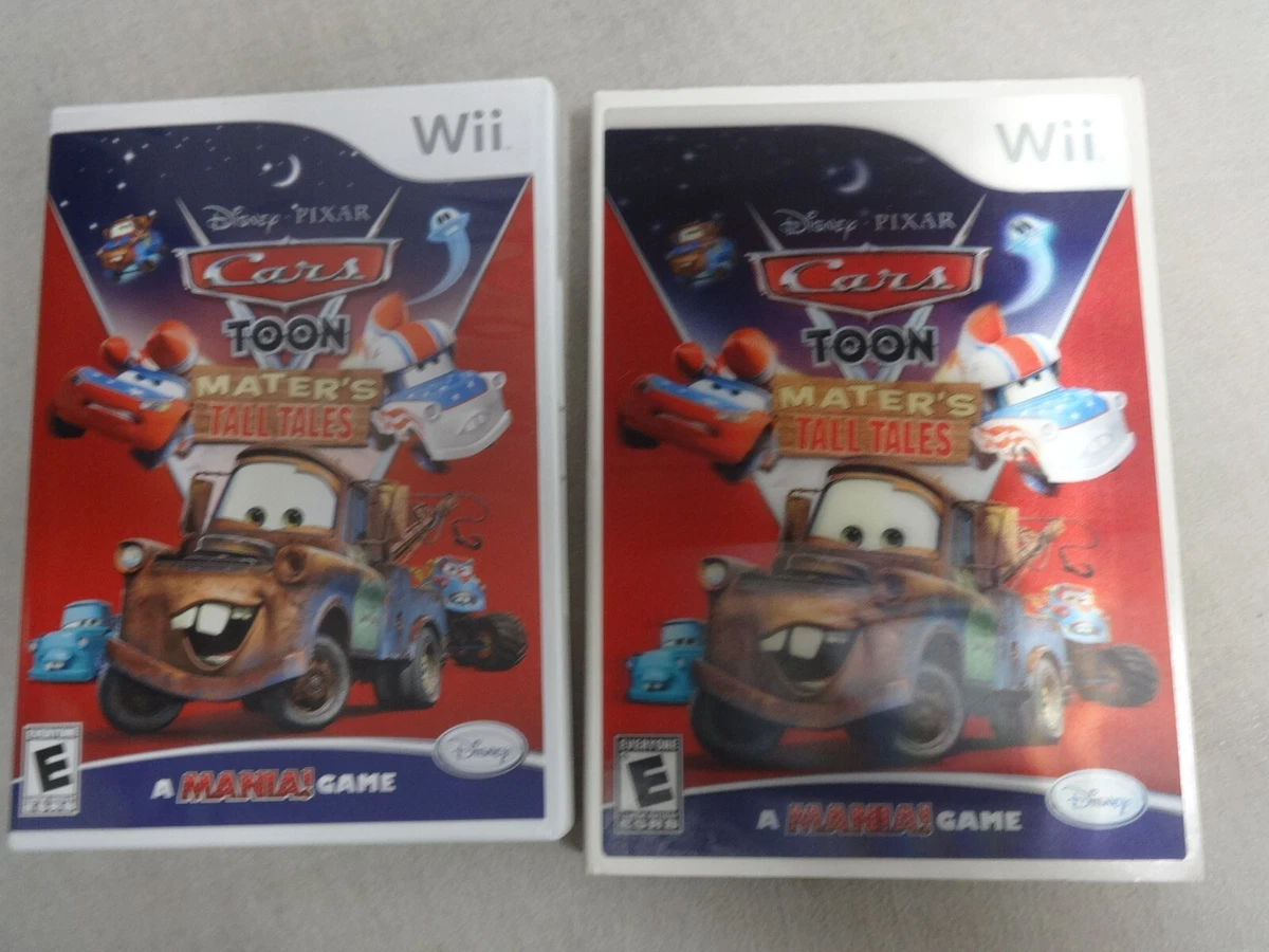 Cars Toon Mater s Tall Tales Nintendo Wii Game Complete Free Ship