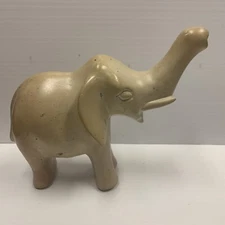 Stone Elephant Made In Kenya 41 OZ 6 Inches Tall 8 Long U