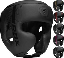 RDX Kopfschutz Boxen f&uuml;r Kickboxen, Kampfsport, MMA Training, Maya Hide Leder