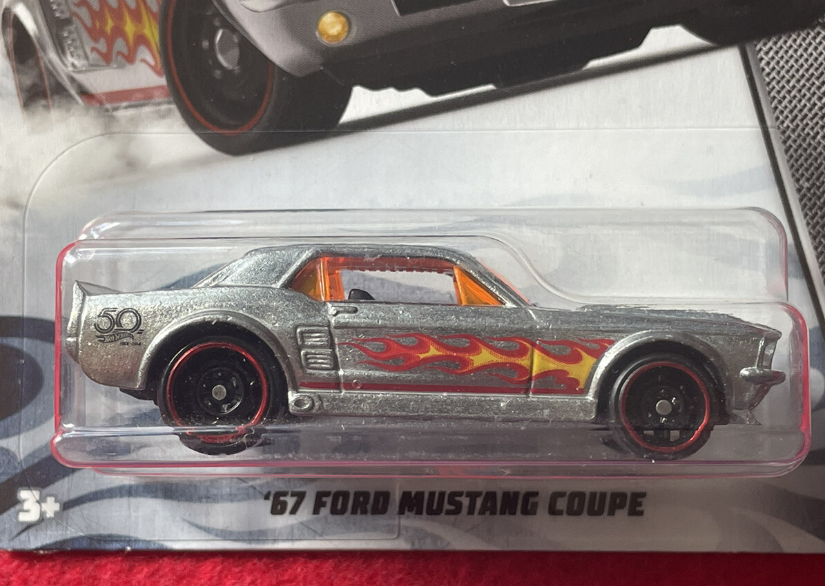Hot Wheels 50th Anniversary Zamac Series '67 Ford Mustang Coupe 1