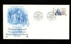 Postal History Sweden #1453 FDC PCS / Artcraft Treaty 1983 Joint US #2036