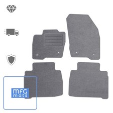 Fussmatten für Ford Galaxy III 5-Sitzer Bj. 2015- GRAU Fußmatten Autoteppiche