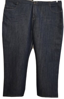 CREON PREVIS Dark Wash Denim Black Label Jeans  Size 58 Short Xtra Large Pockets