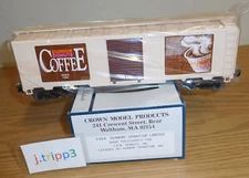 Crown Model Products Dunkin Donuts Coffee Boxcar O Scale Train 1994 run w Lionel