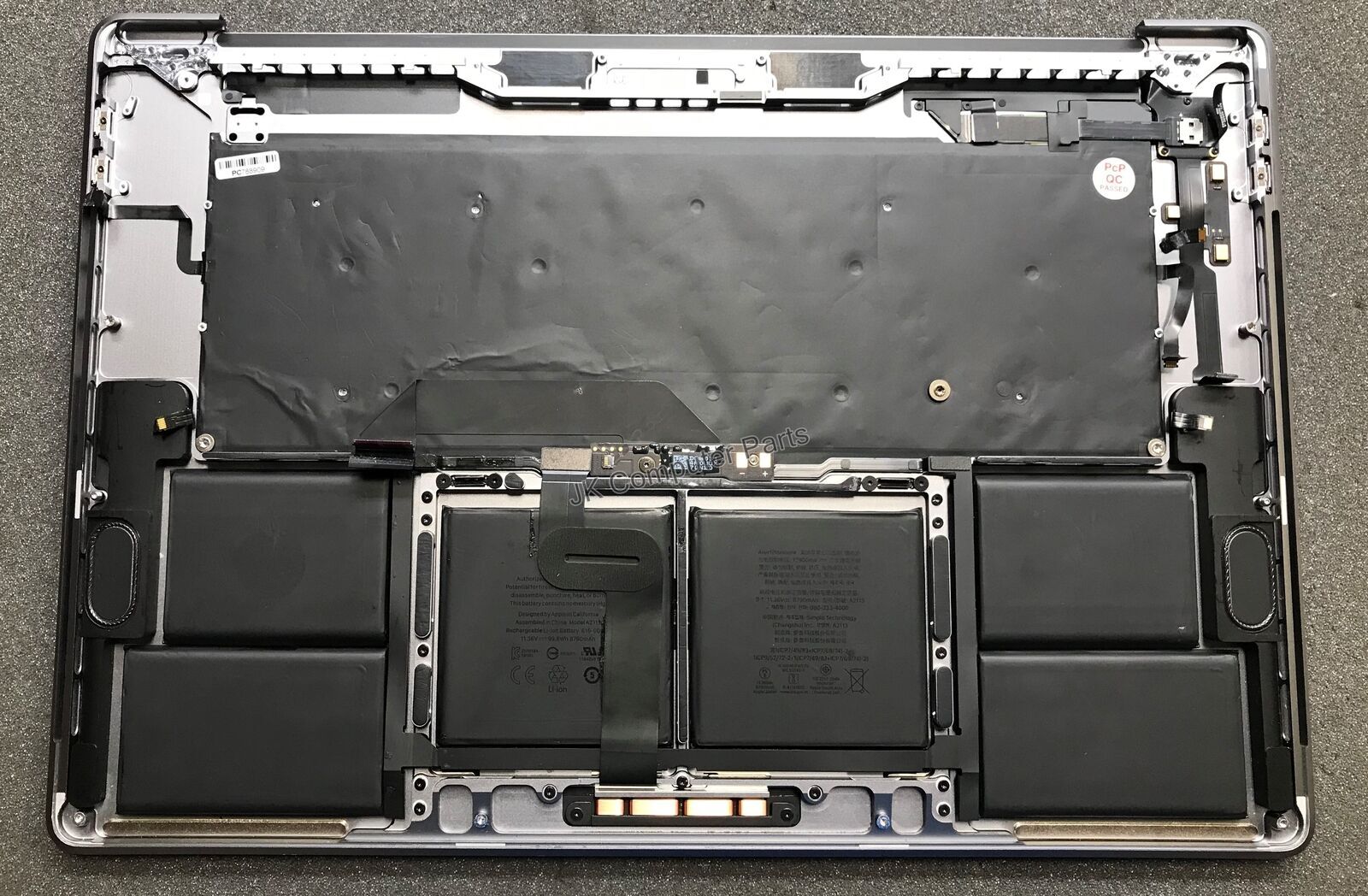 Apple MacBook Pro Top Case with Battery A2141 16" 2019 Space Grey 661