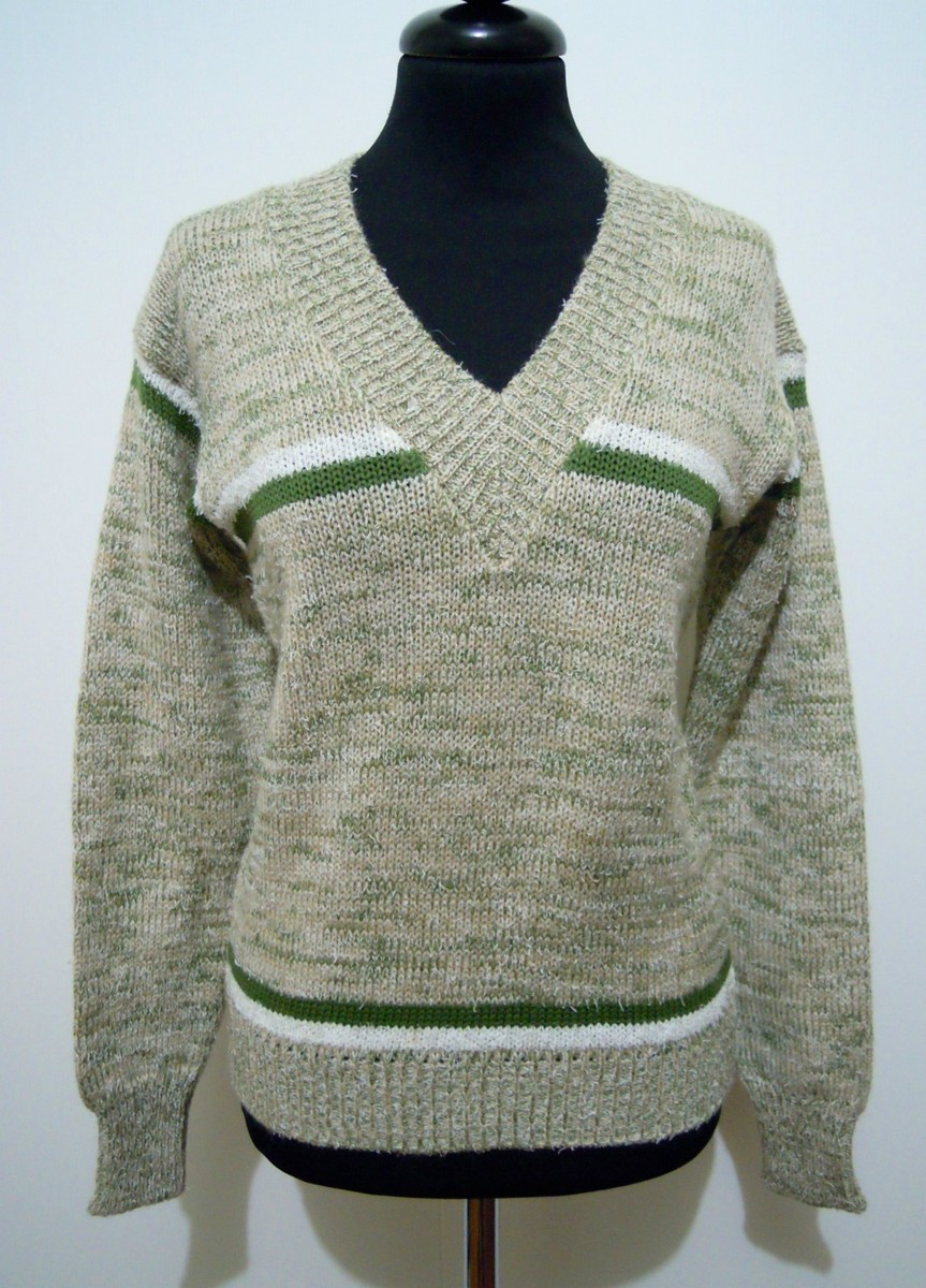 CULT VINTAGE '70 Maglione Maglia Donna Acrilico Wool Woman Sweater