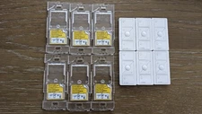 6 Lutron Caseta Pico Remotes + 6 Pico Wallplate Brackets