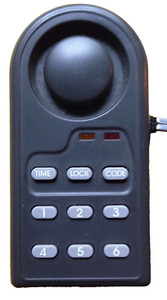 GARAGE DOOR OPENER REMOTE CONTROL CLICKER, TIME LOCK CODE, 9 BUTTONS, VINTAGE