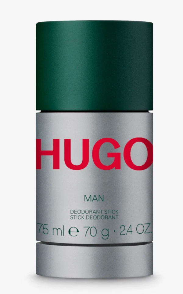 HUGO BOSS HUGO 75ML DEODORANT STICK FOR HIM NEW & SEALED - FREE POSTAGE