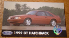 2-1992 Mustang Lx 5.0 Official Ford Photo Magnet 92 302 87-93 Foxbody