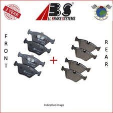 Kit Bremsbeläge vorne + hinten ABS für DAEWOO LEGANZA NUBIRA