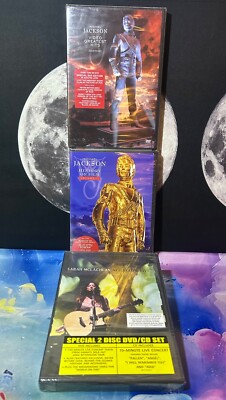 DVD Lot Sarah Mclachlan Live Michael Jackson Video Greatest Hits History on Film