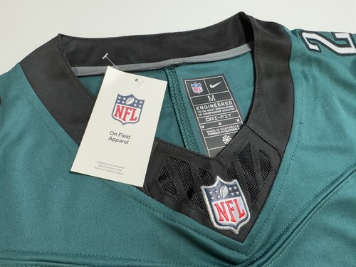 Camiseta deportiva para mujer mediana Saquon Barkley #26 Vapor FUSE verde medianoche Eagles - Imagen 2 de 12