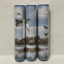 Lot x3 Vintage 2000 David Maass Duck Waterfowl Wallpaper Border Parkview Designs