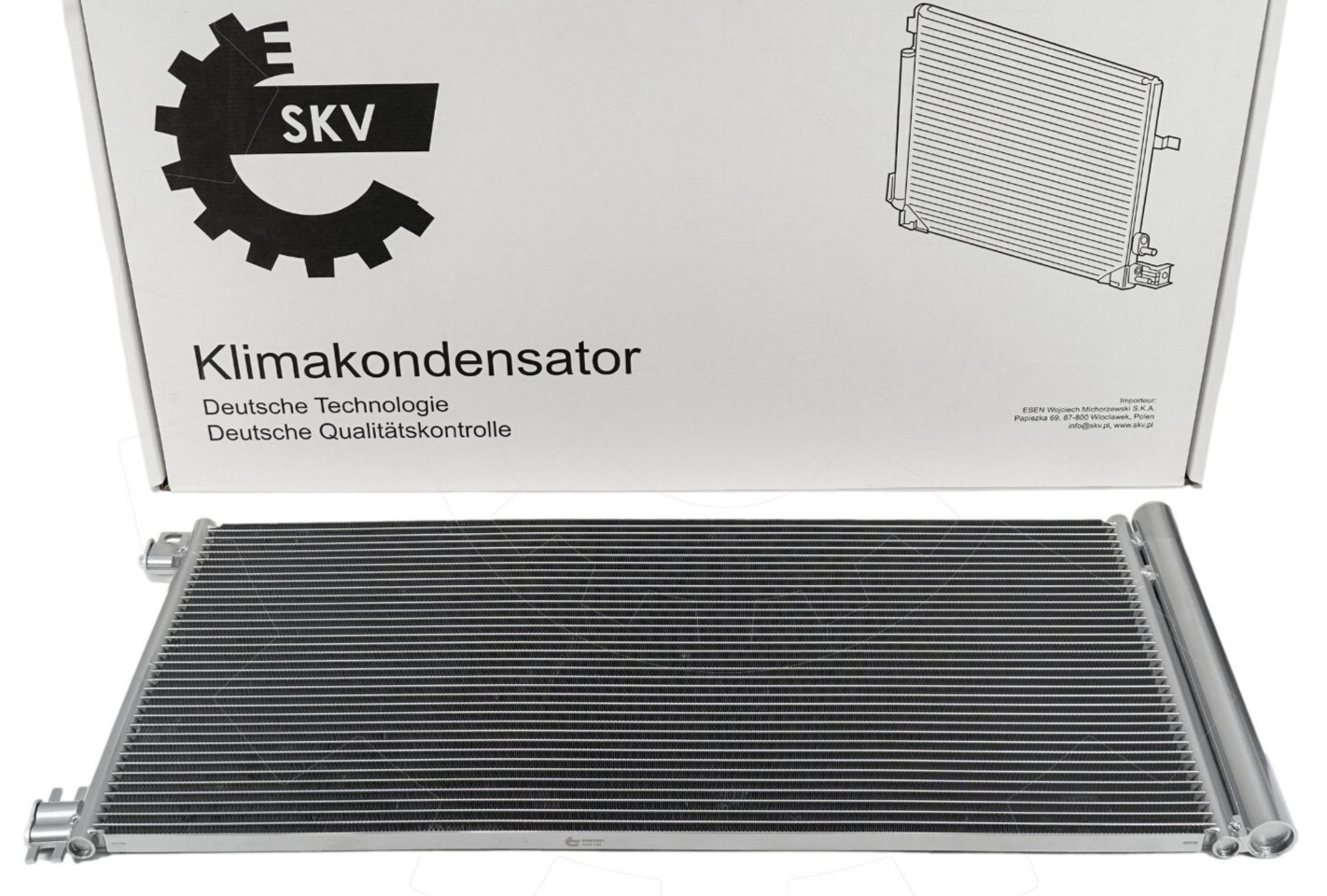 Condensateur de climatisation anti-fuite pour RENAULT Trafic III référence 921008178R