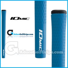 Iomic Sticky 4.4 Midsize Grips - Blue / Black x 3